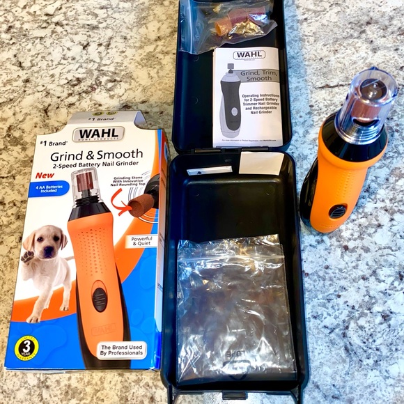 Wahl Grind & Smooth Battery Dog & Cat Nail Grinder - Picture 10 of 14
